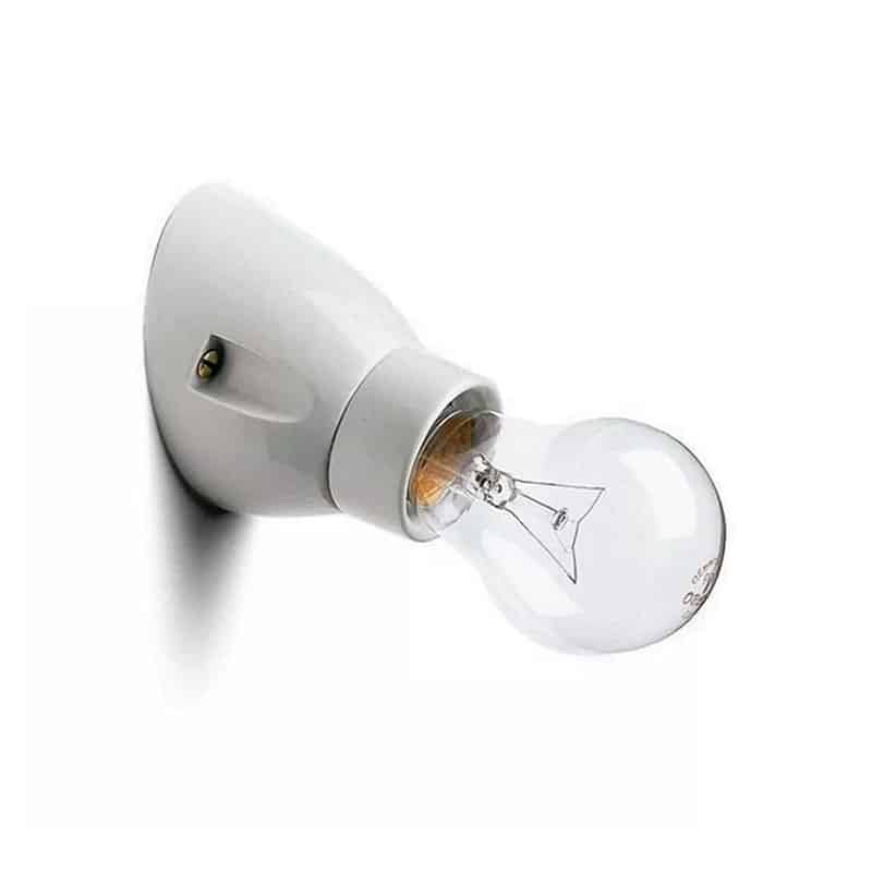 E27 ceramic batten wall lamp holders China manufacturer