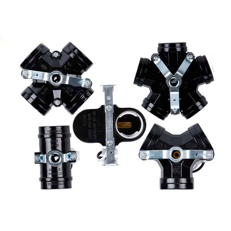 E27 light bulb socket extender lamp holder splitters in stock