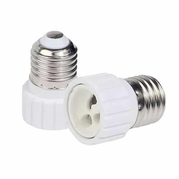 E27 to GU10 light bulb socket extender lamp holder adapter fitting converter